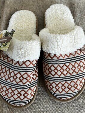 Feelgoodz Woman's Aurora Mule Ultra-soft Sherpa Lined Slippers Sz 8-9